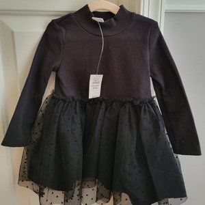 NWT Baby Girls Gap Size 18-24 months Black Dress
